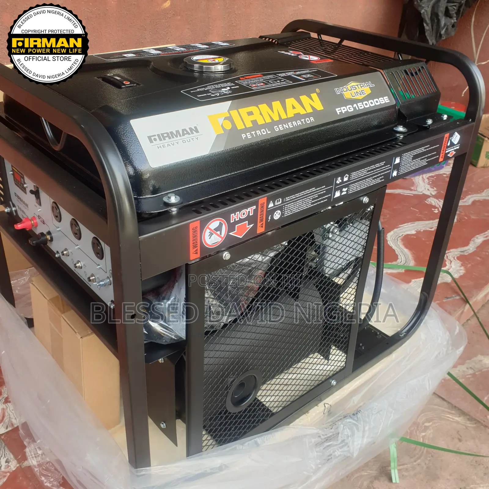 Firman Fpg15000se, 12kva Key Starter Petrol Generator