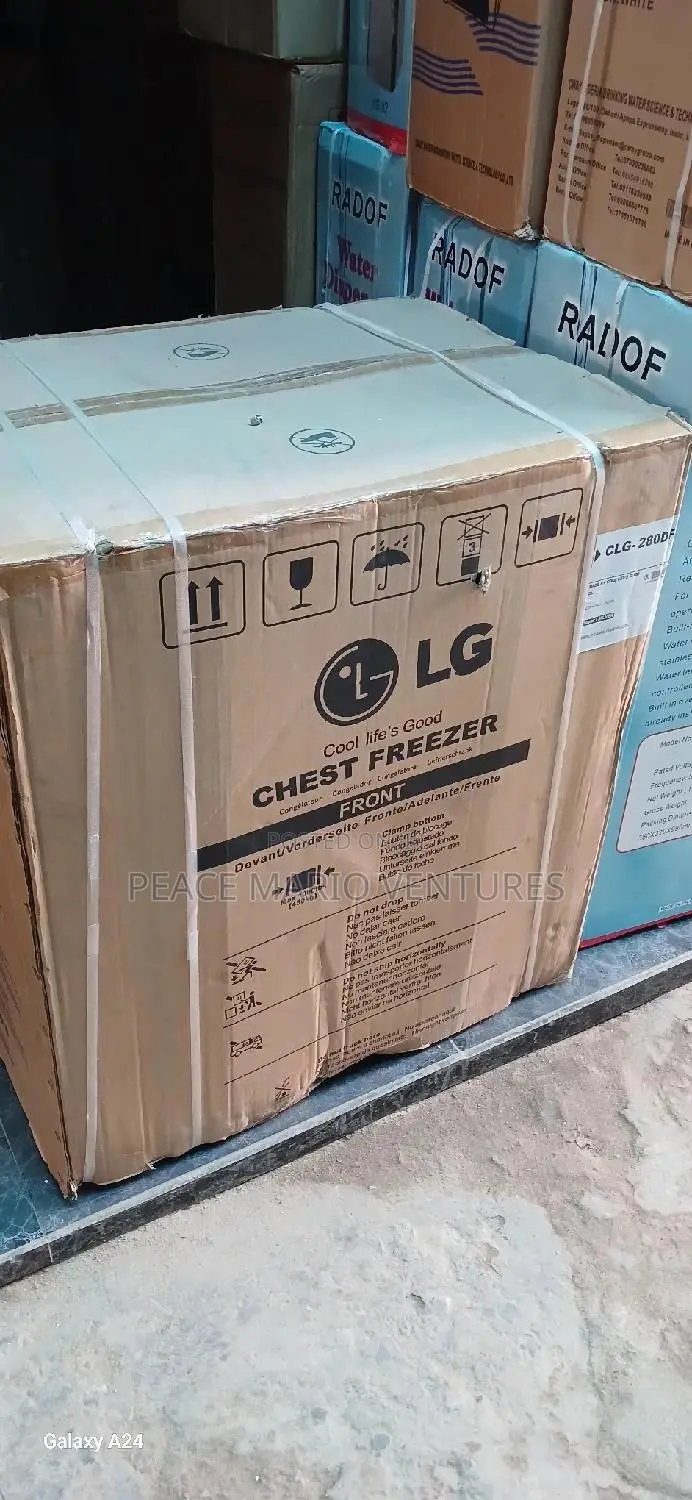 Lg Quality Deep Freezer With Transparent Glass/ 2year Warnty