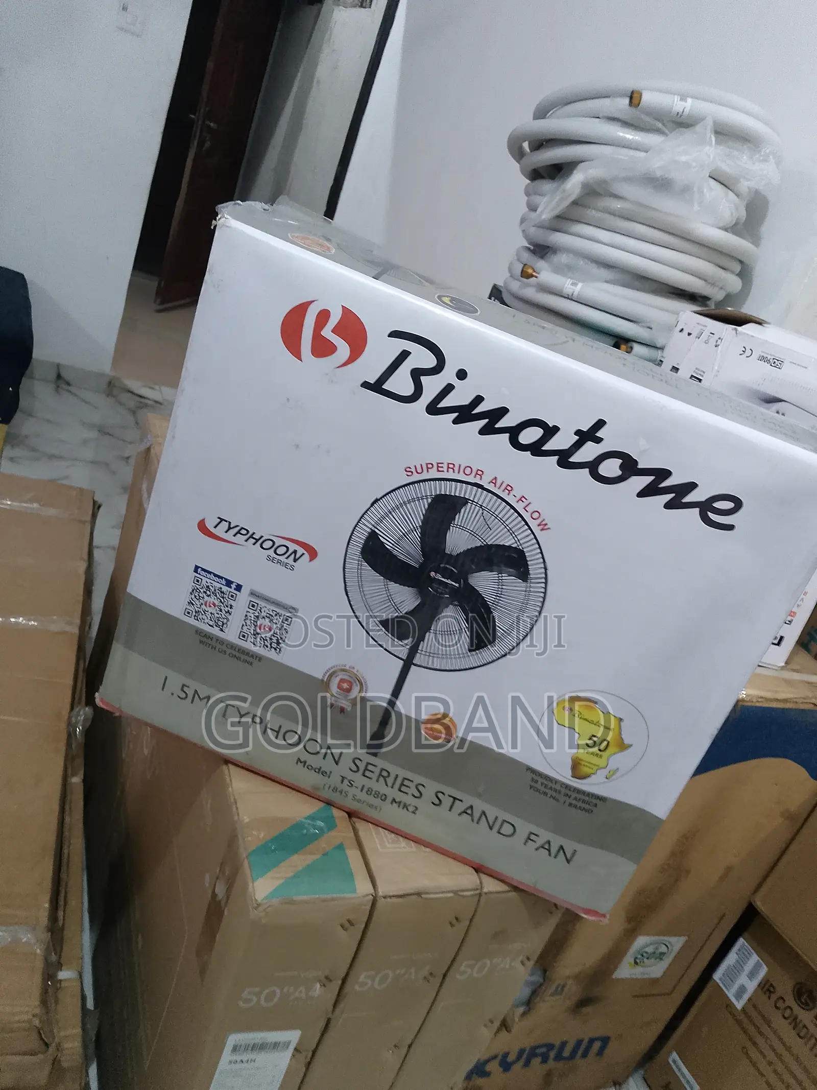 Brand New Binatone Standing Fan 18 Inches