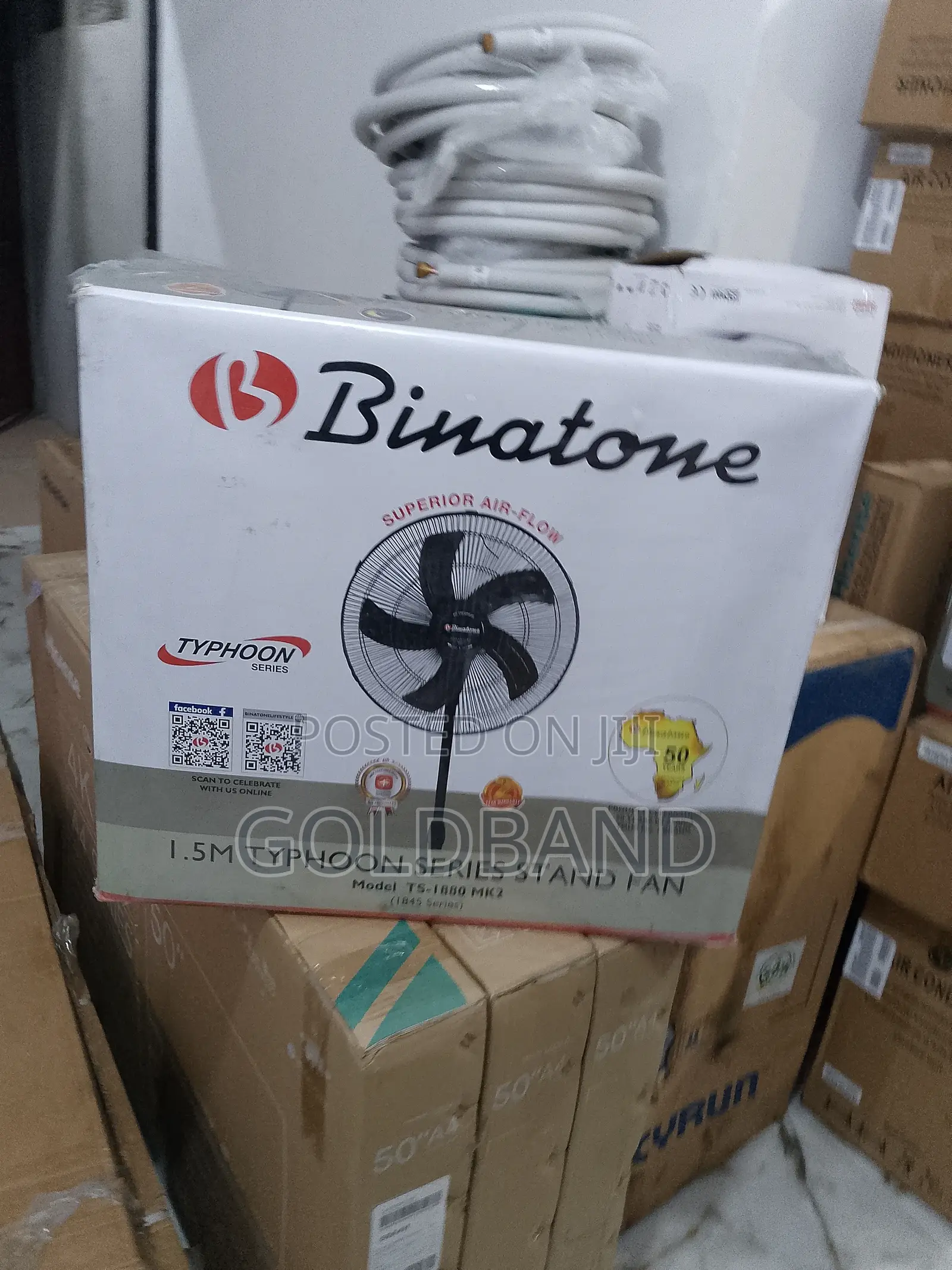 New Binatone Standing Fan 18 Inches
