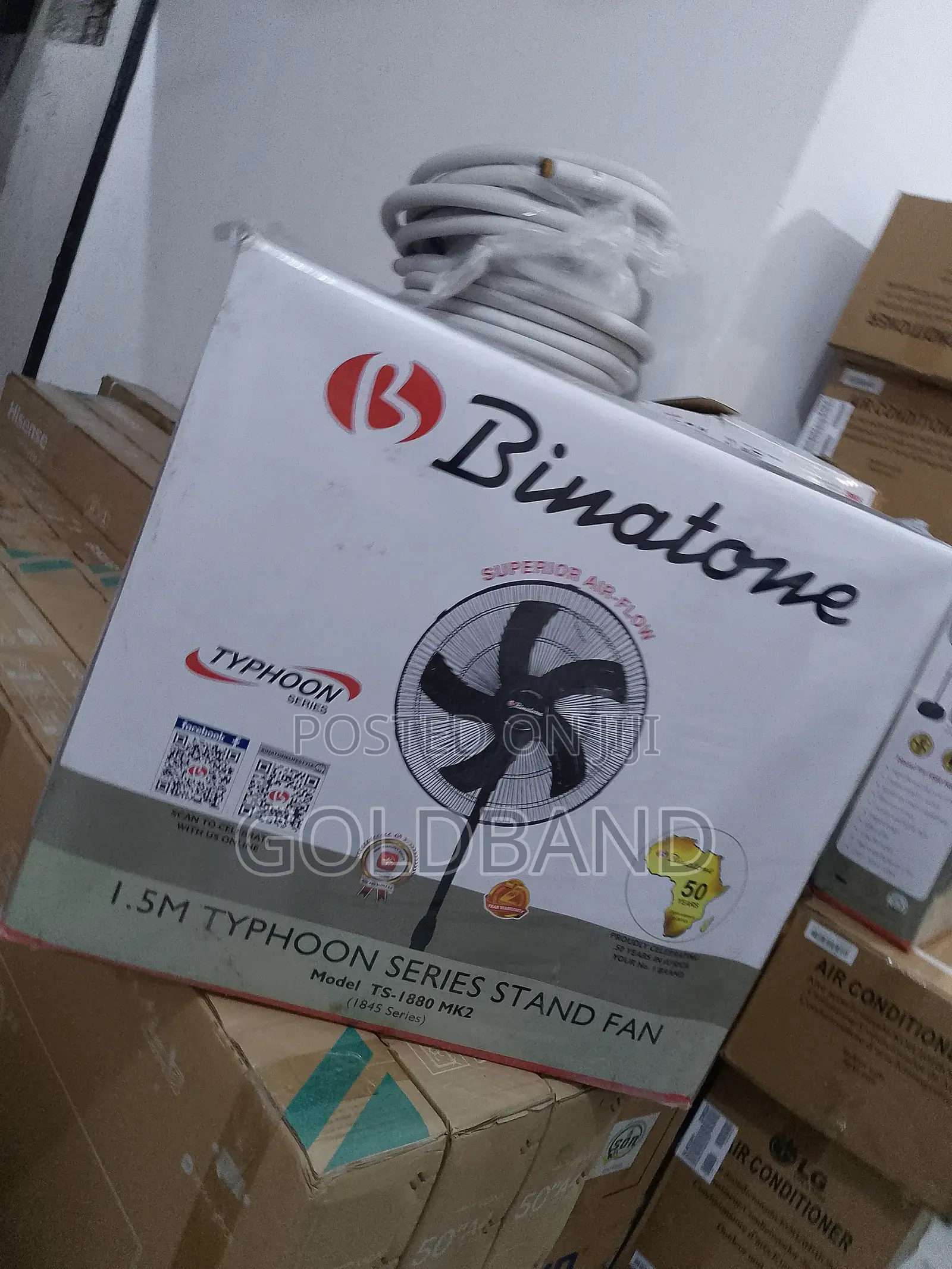 New Durable Binatone Standing Fan 18 Inches
