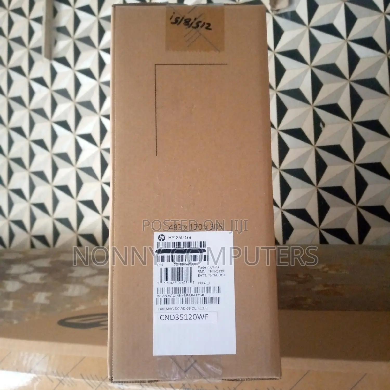 New Laptop HP 8GB Intel Core I5 SSD 512GB
