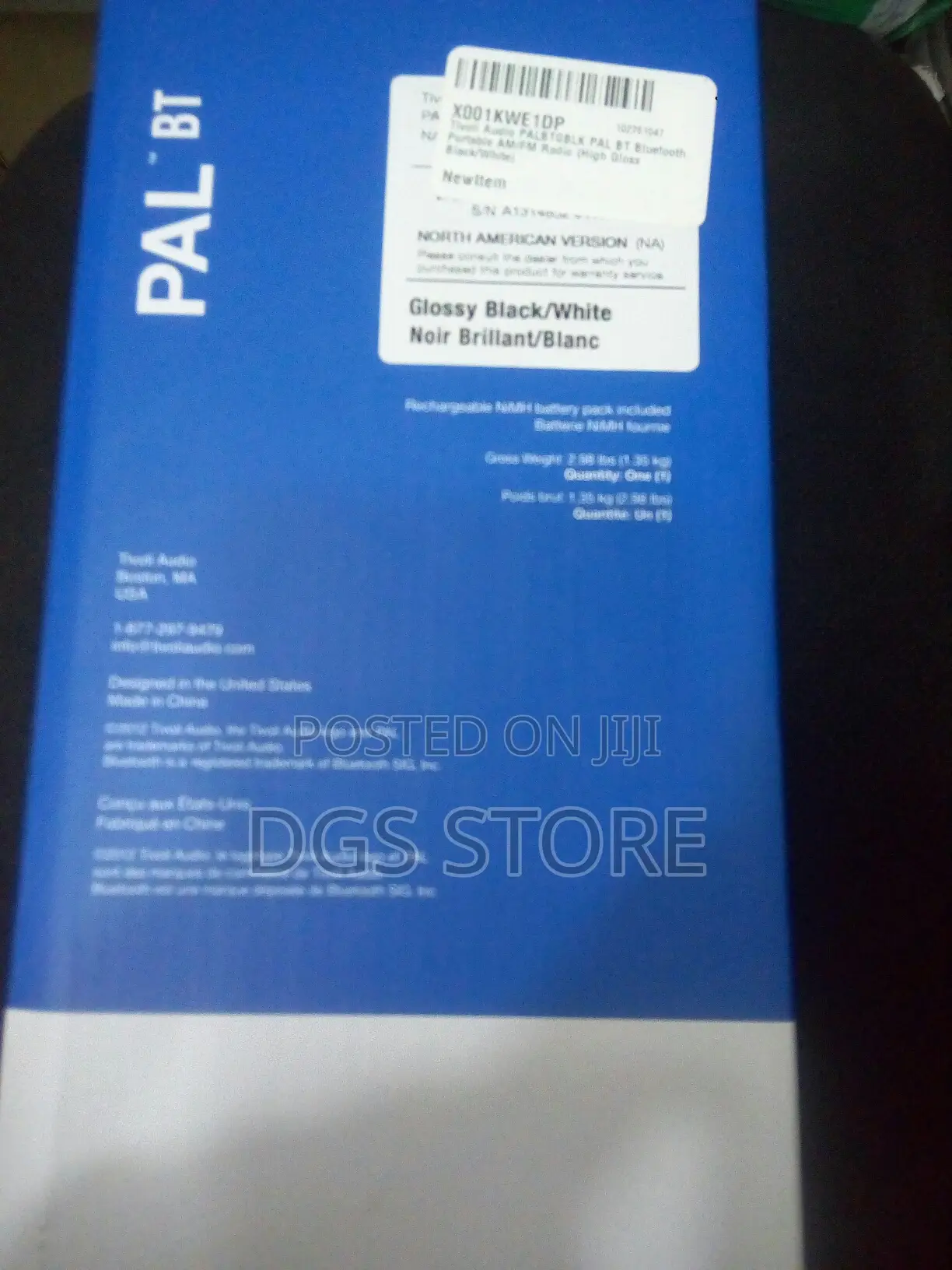Tivoli Audio Pal BT Portable Bluetooth