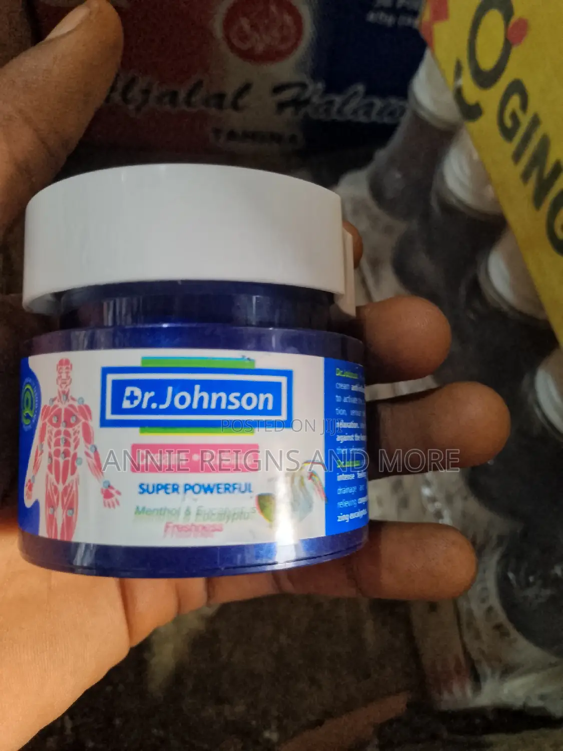 Dr Johnson Pain and Stress Reliever Methylated Cream