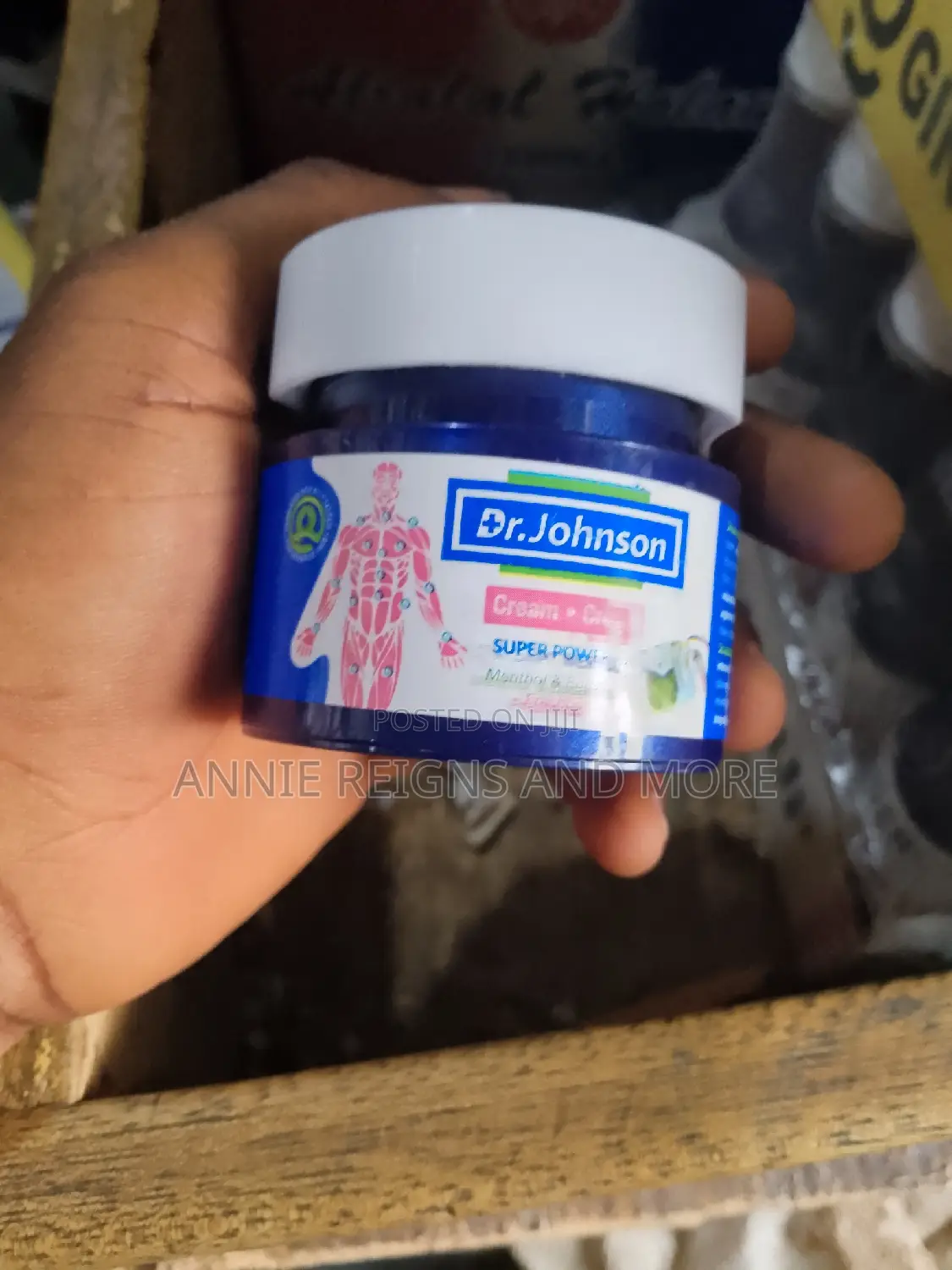 Dr Johnson Pain and Stress Reliever Methylated Cream