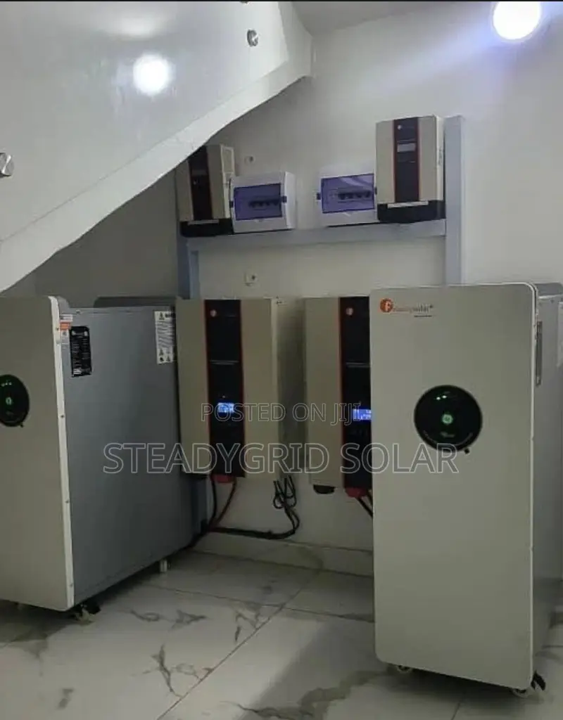 Heavy Duty 10kva/48v/60kwh Solar Powered Inverter Setup 