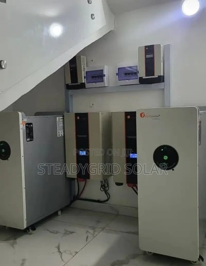 Heavy Duty 10kva/48v/60kwh Solar Powered Inverter Setup 