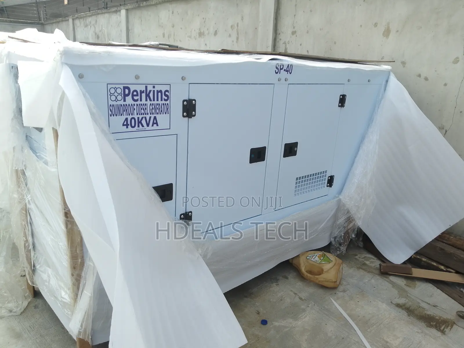 Standby 40kva Perkins Soundproof Diesel Engine Generator