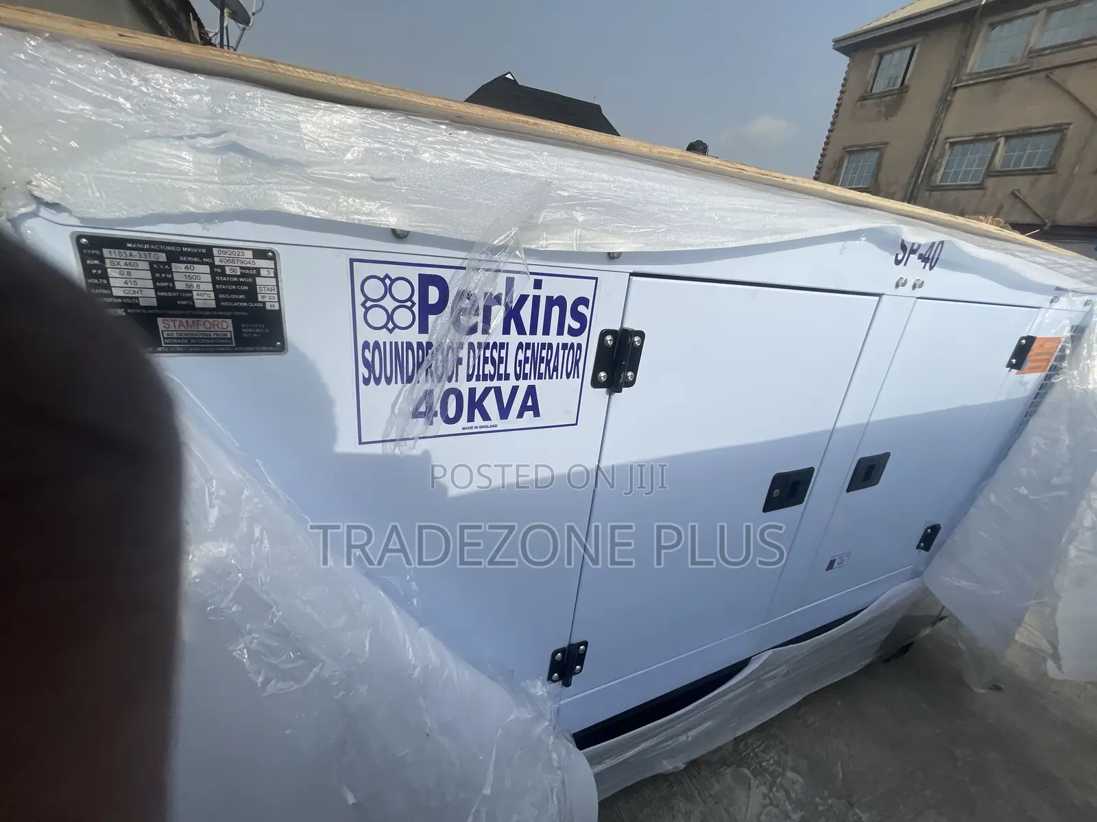 New Perkins 40kva DIESEL Generator