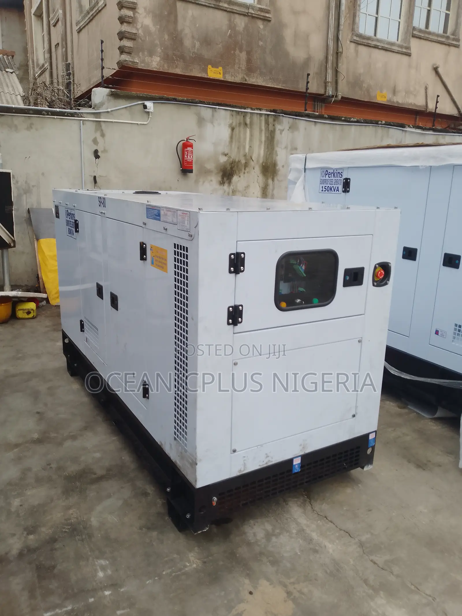New in Perkins 80kva Generator