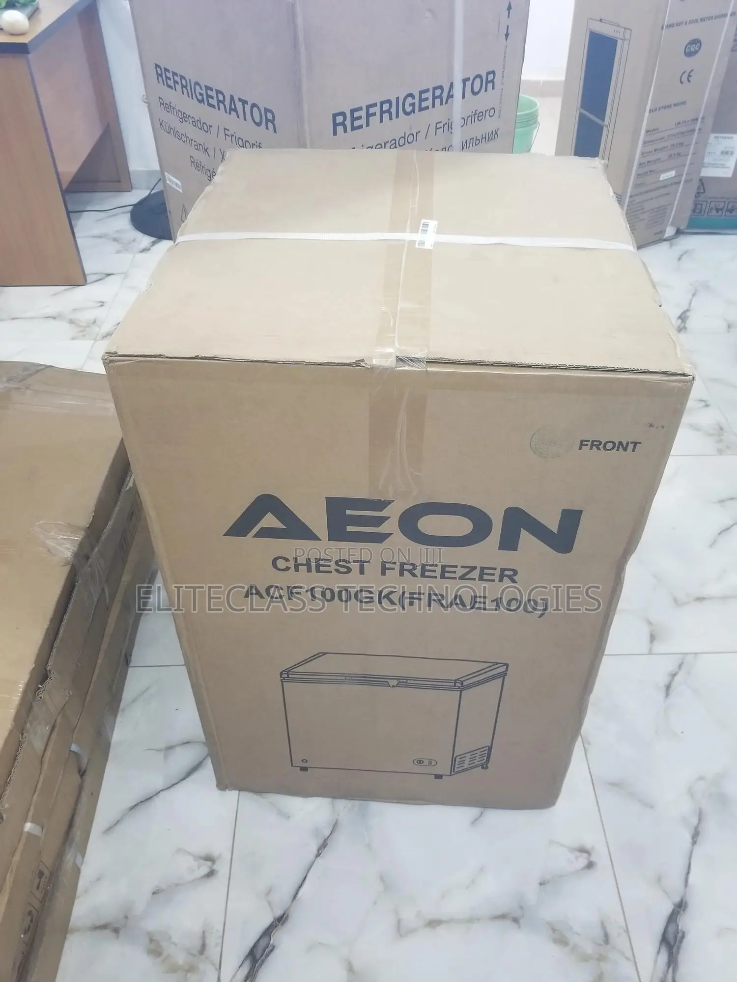 Reliable Aeon ACF100GK Chest Freezer.