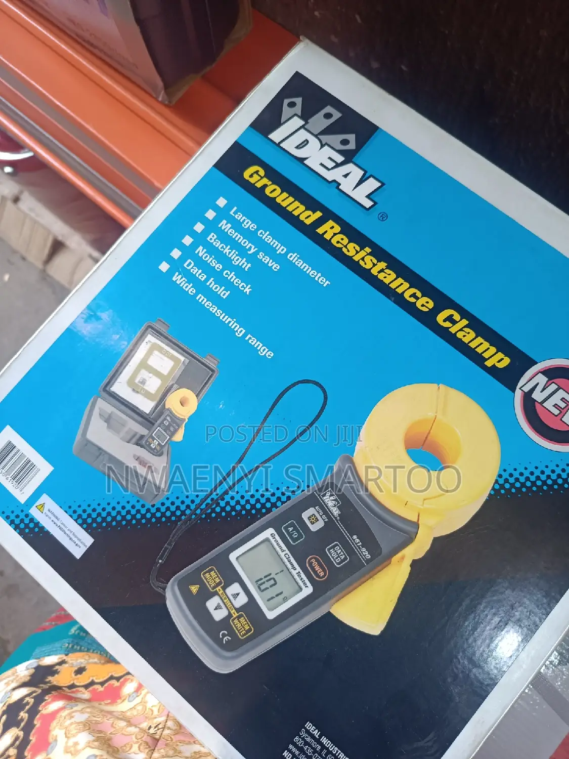 Ground Resistance Clamp Tester