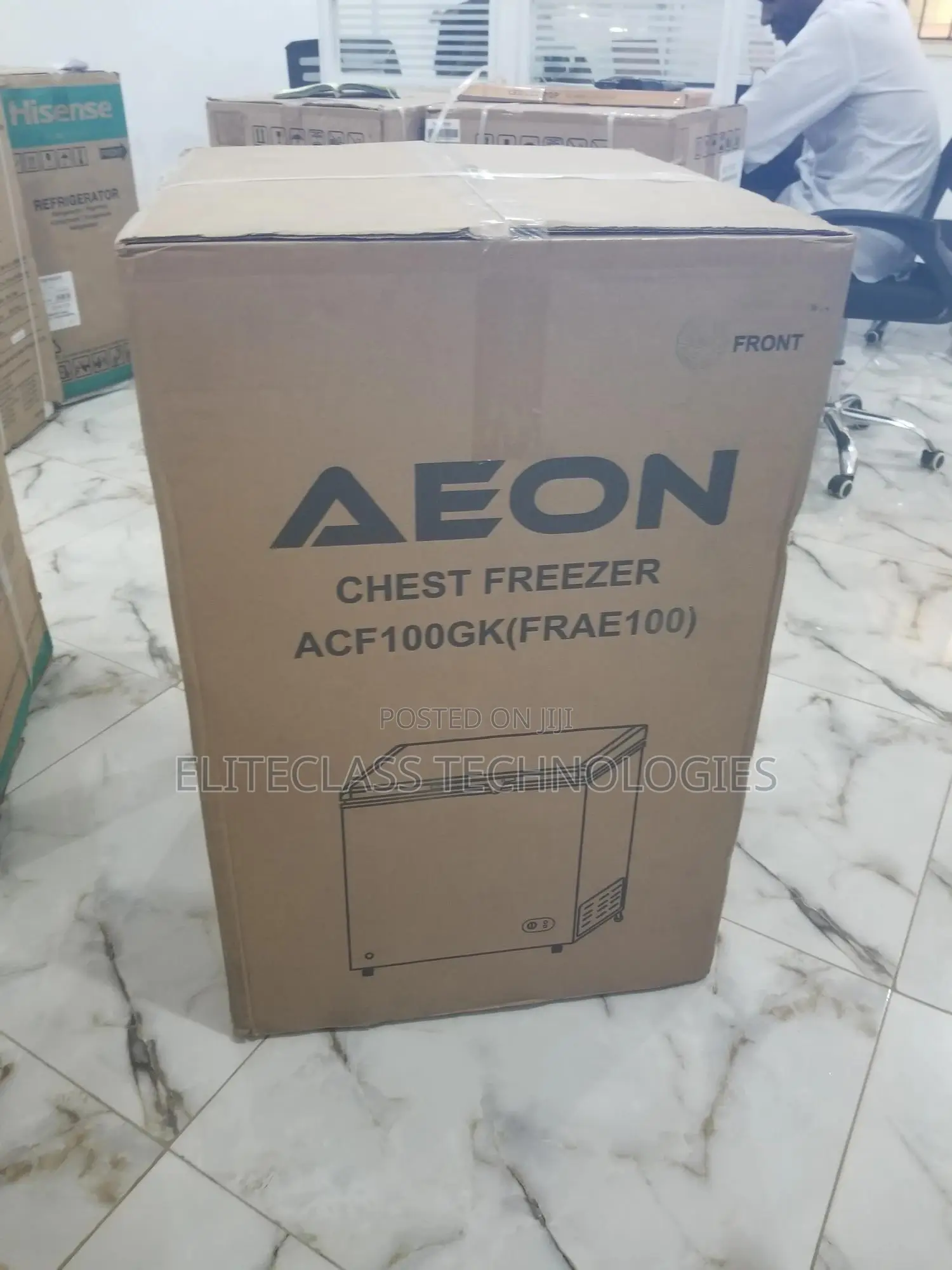 ACF100GK Aeon Chest Freezer 100L (User-Friendly).