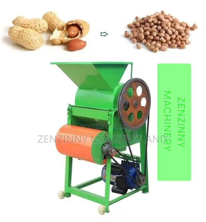 Groundnut Sheller And Peeler Machine