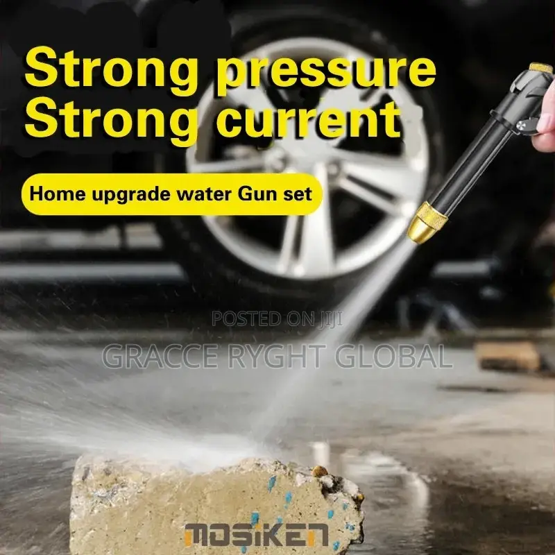 10m PVC Garden Hose With Spray Nozzlep