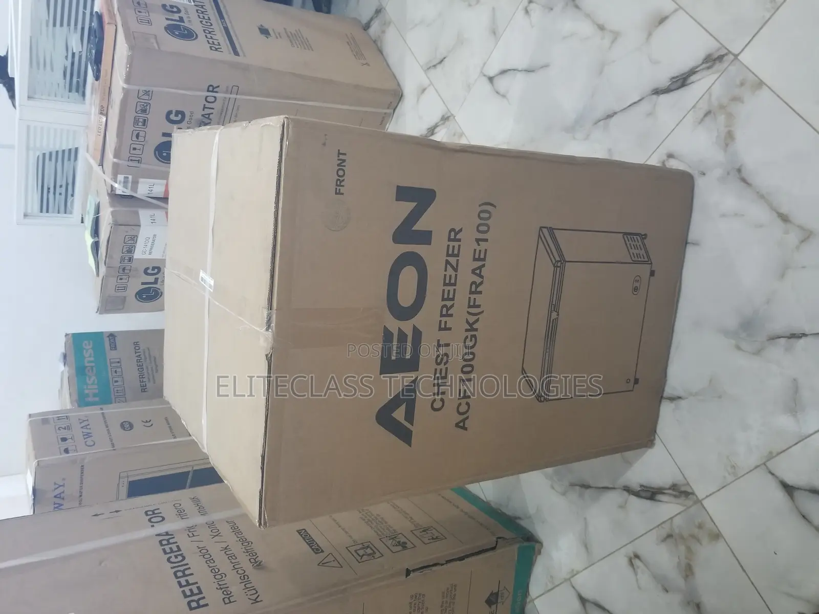Brand-New Aeon ACF100GK Chest Freezer.