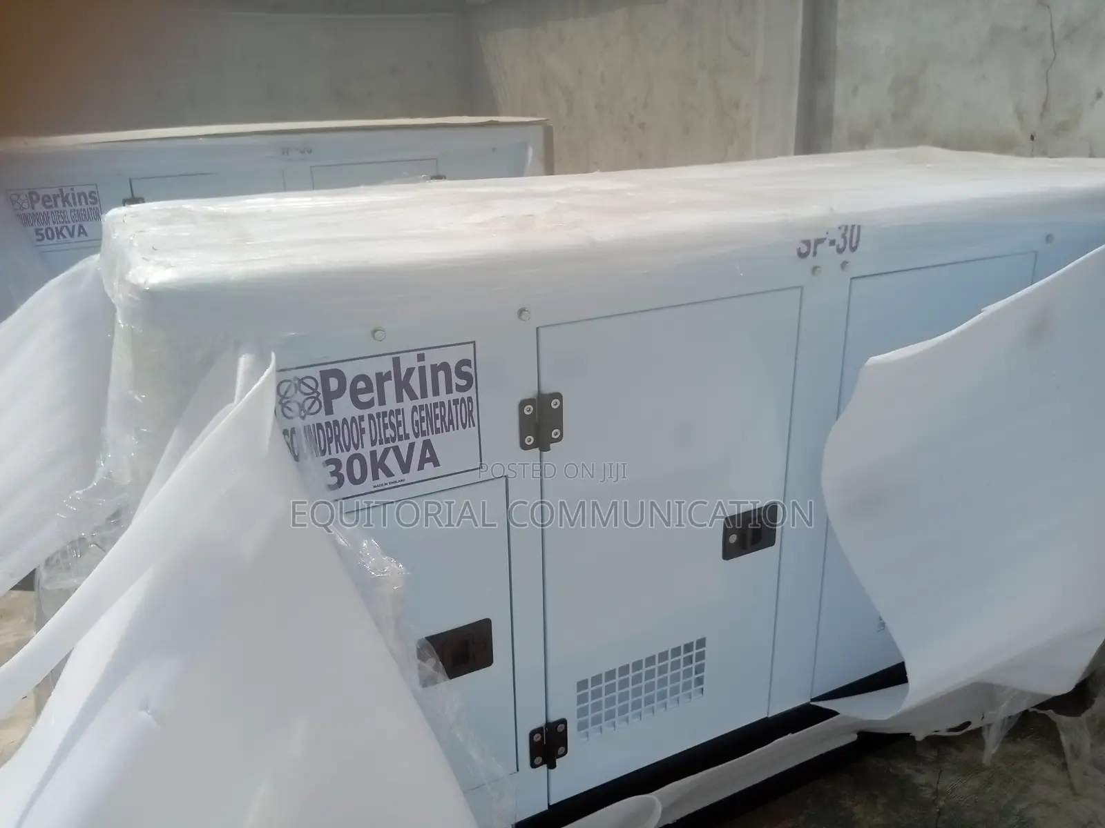 Unique 30kva Perkins Soundproof Generator )