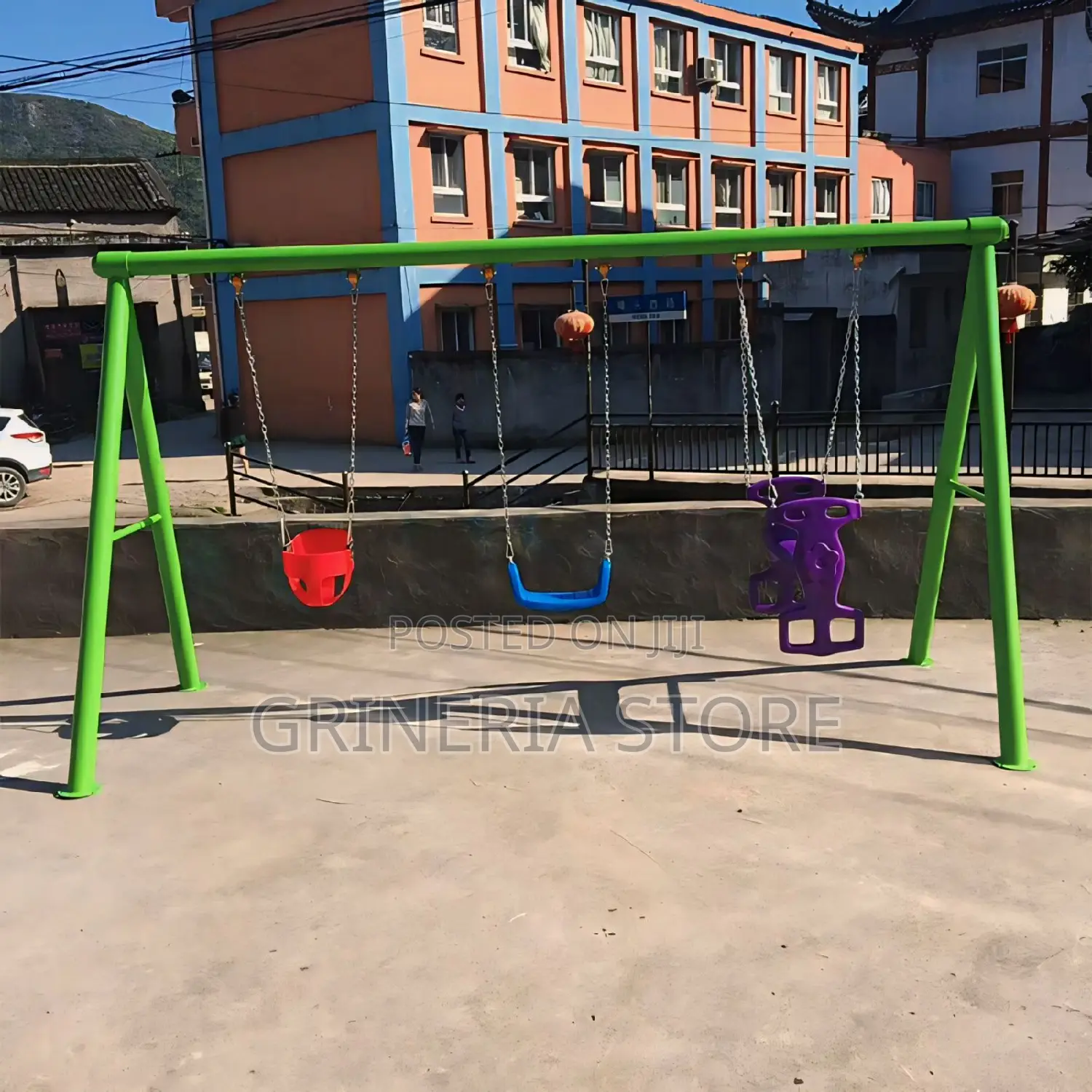4 Seaters Outdoor Swing Available at Grineria Store
