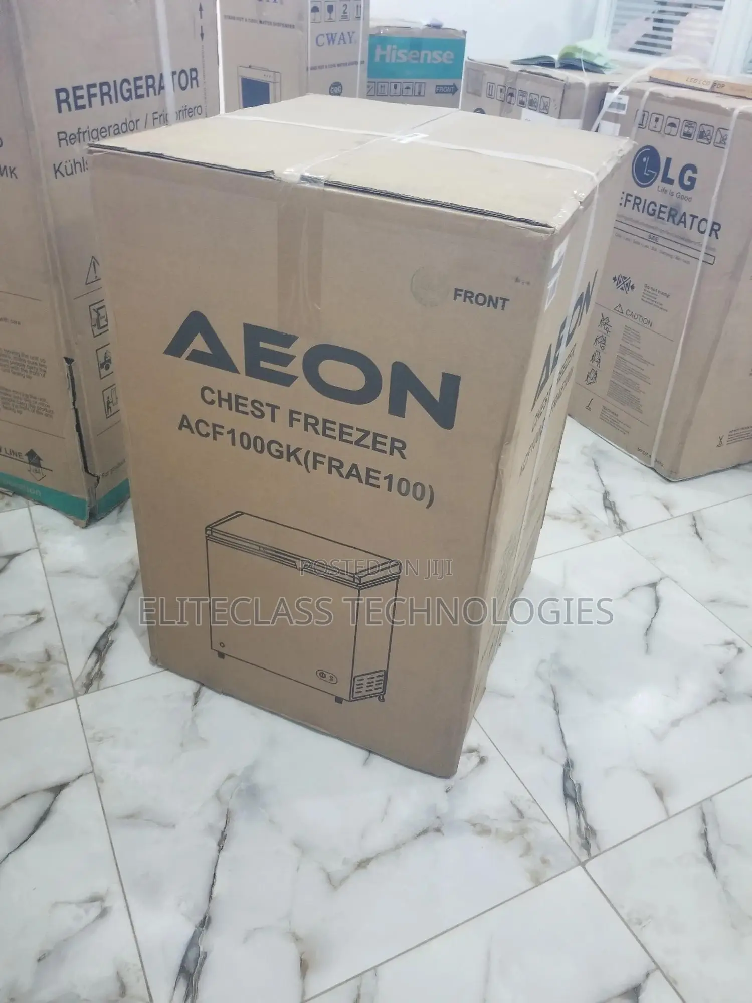 Standard ACF100GK Aeon Chest Freezer 100L.