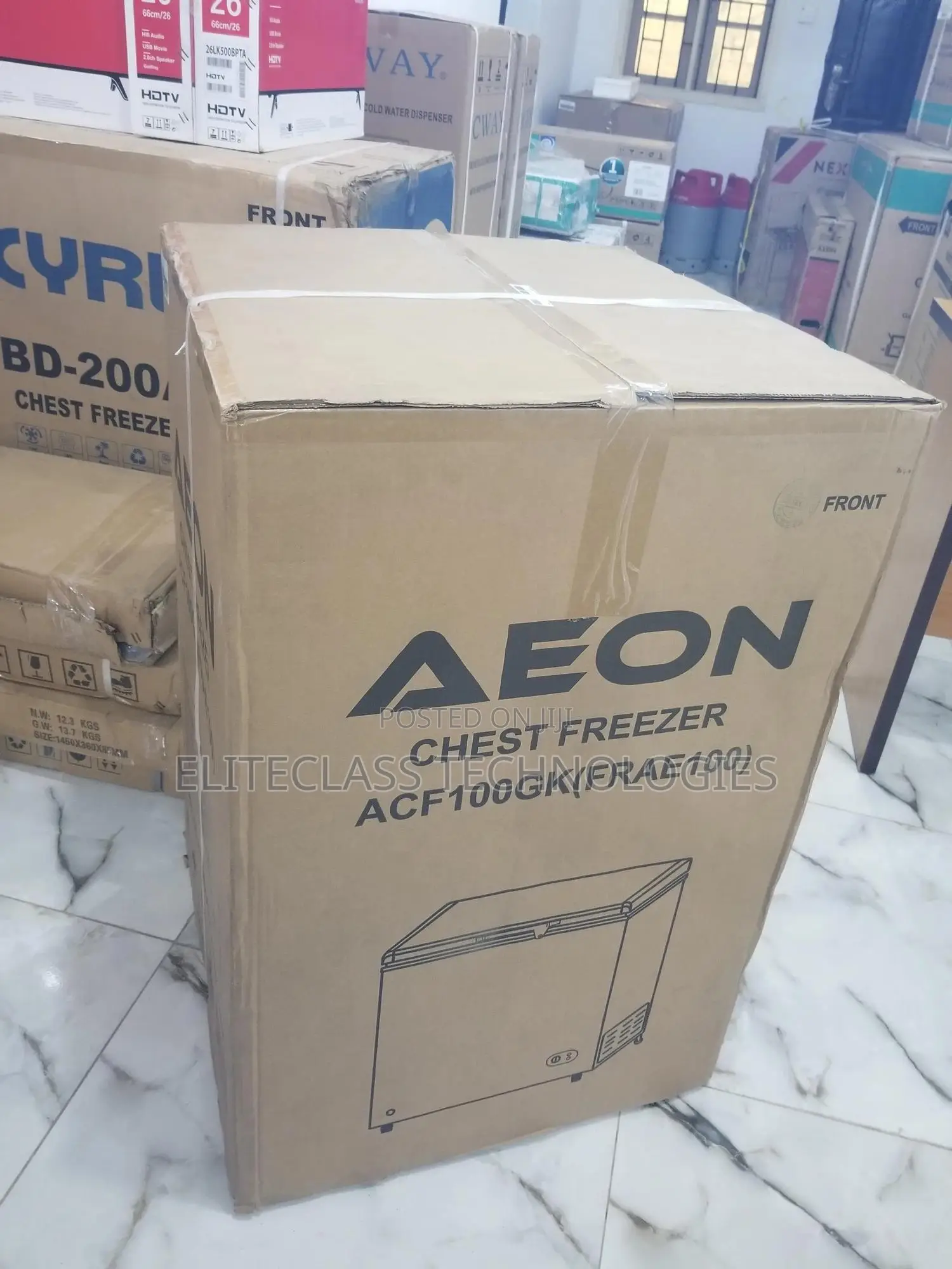 New Aeon Chest Freezer-Acf100gk.