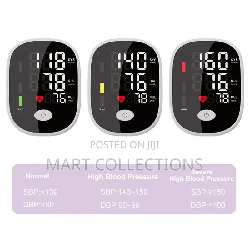 Digital Blood Pressure Monitor Upper Arm BP Monitor