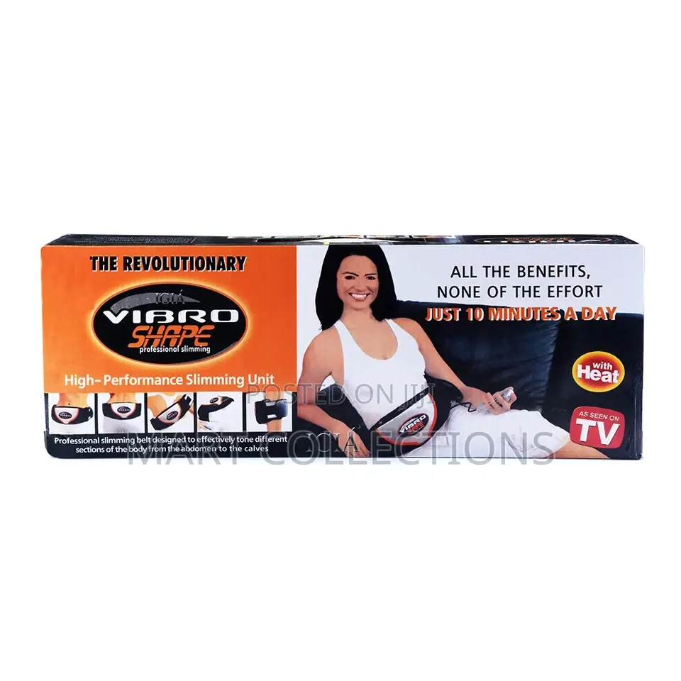 Electric Fitness Slimming Belt Massager Waist Trimmer Belt