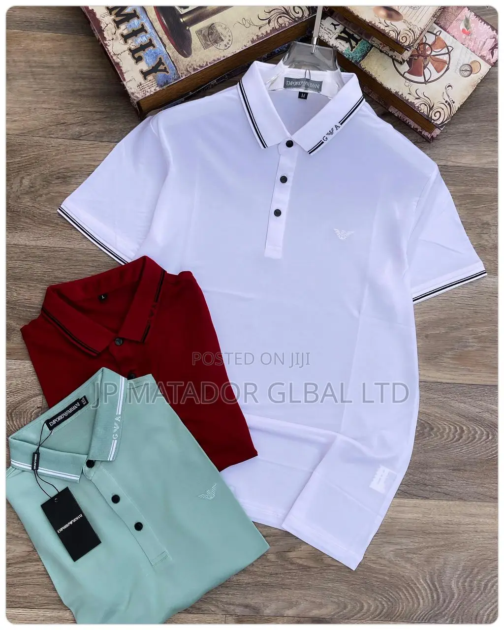 High Quality Turkish Men's T-Shirt Polos