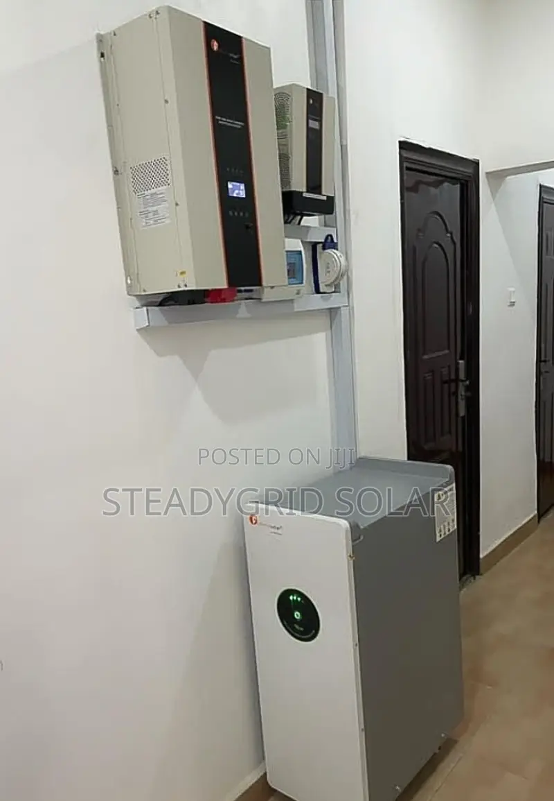 Super Energized 10kva/48v Inverter Set Up With Lithium Batte