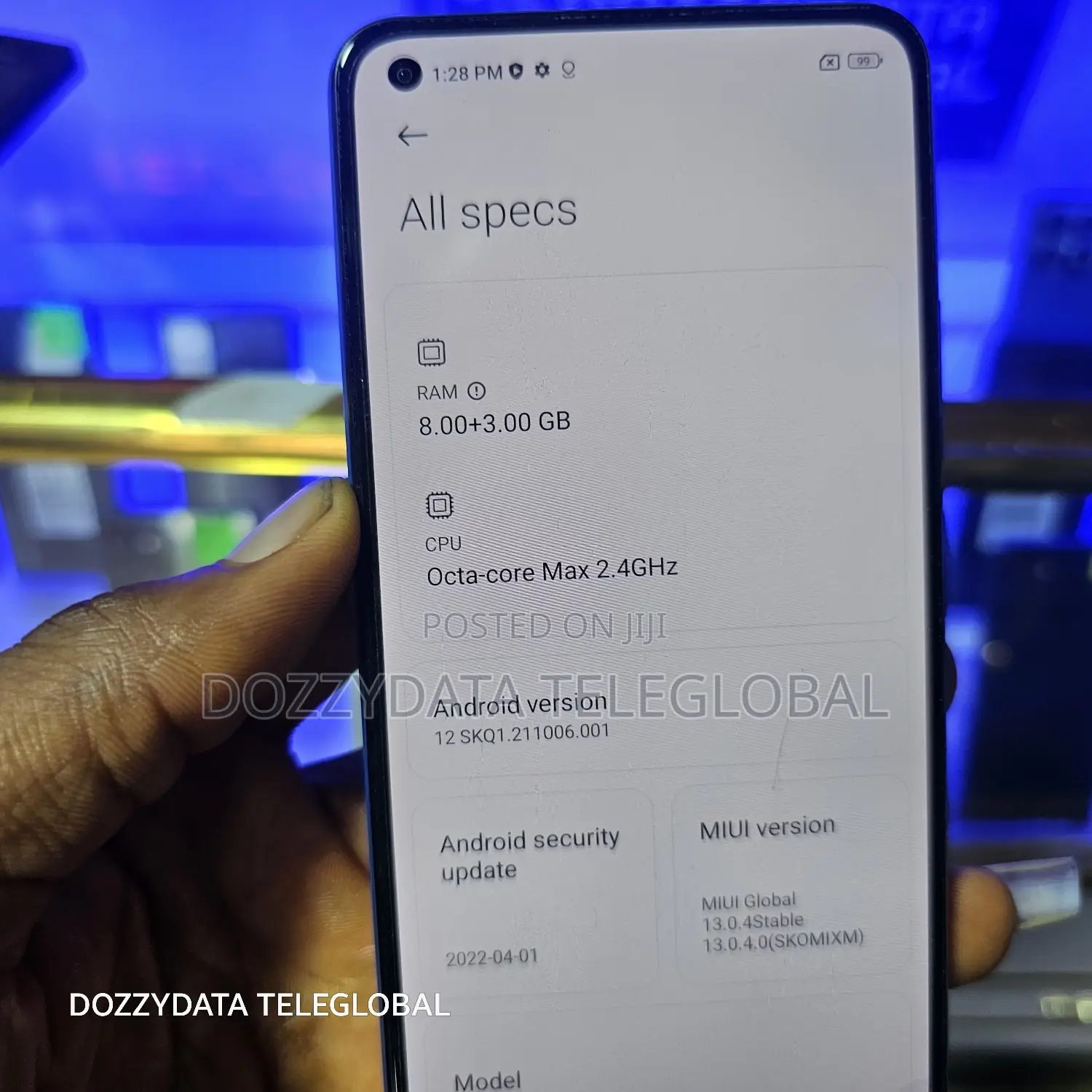 Xiaomi 11 Lite 5G NE 128 GB Blue