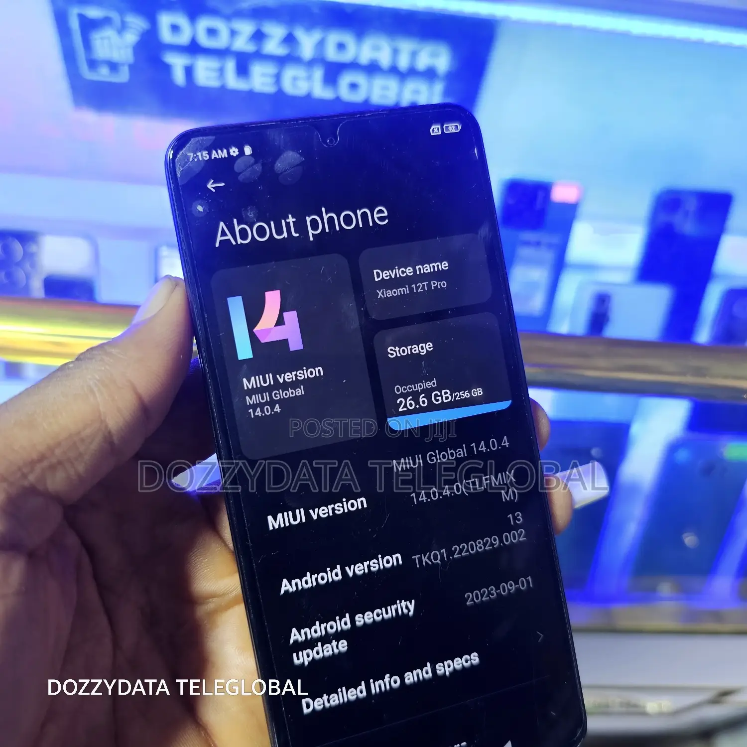 Xiaomi 12T Pro 256 GB Black