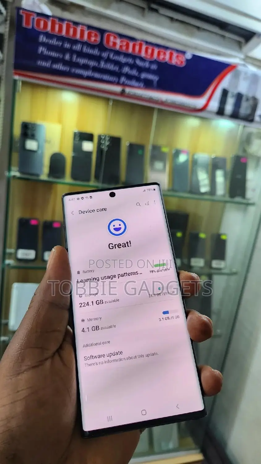 Samsung Galaxy Note10 256 GB Blue