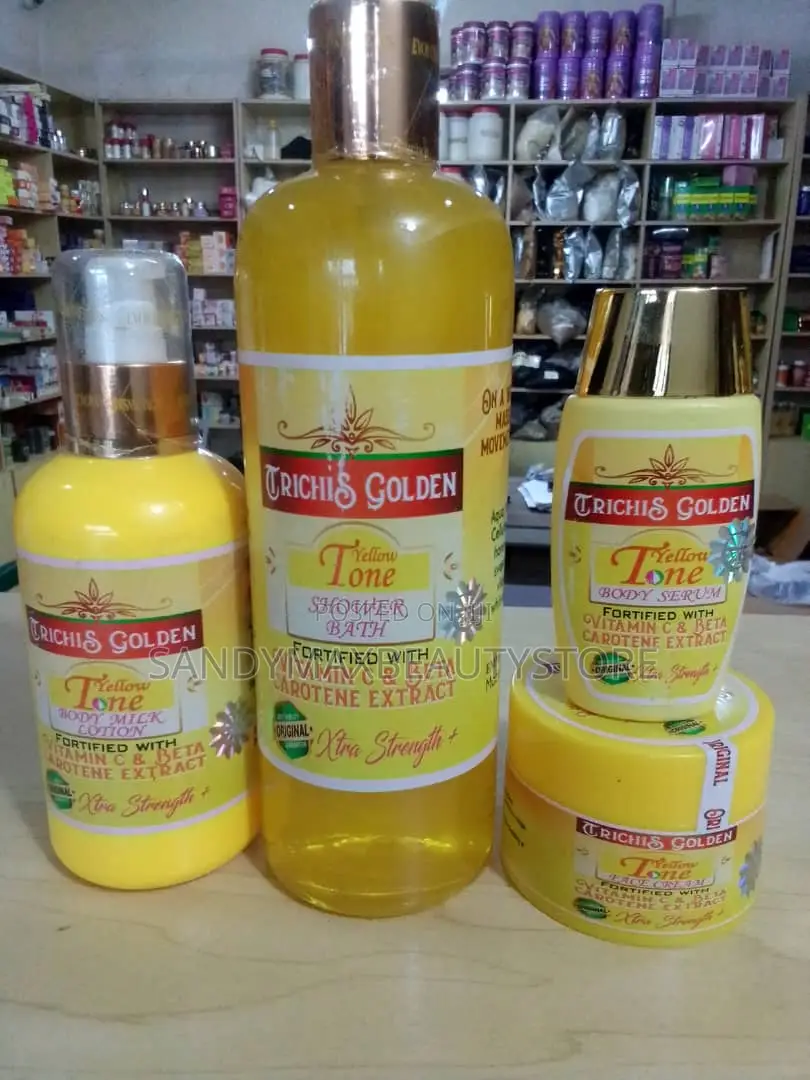 Trichis Golden Yellow Tone Set From Evob