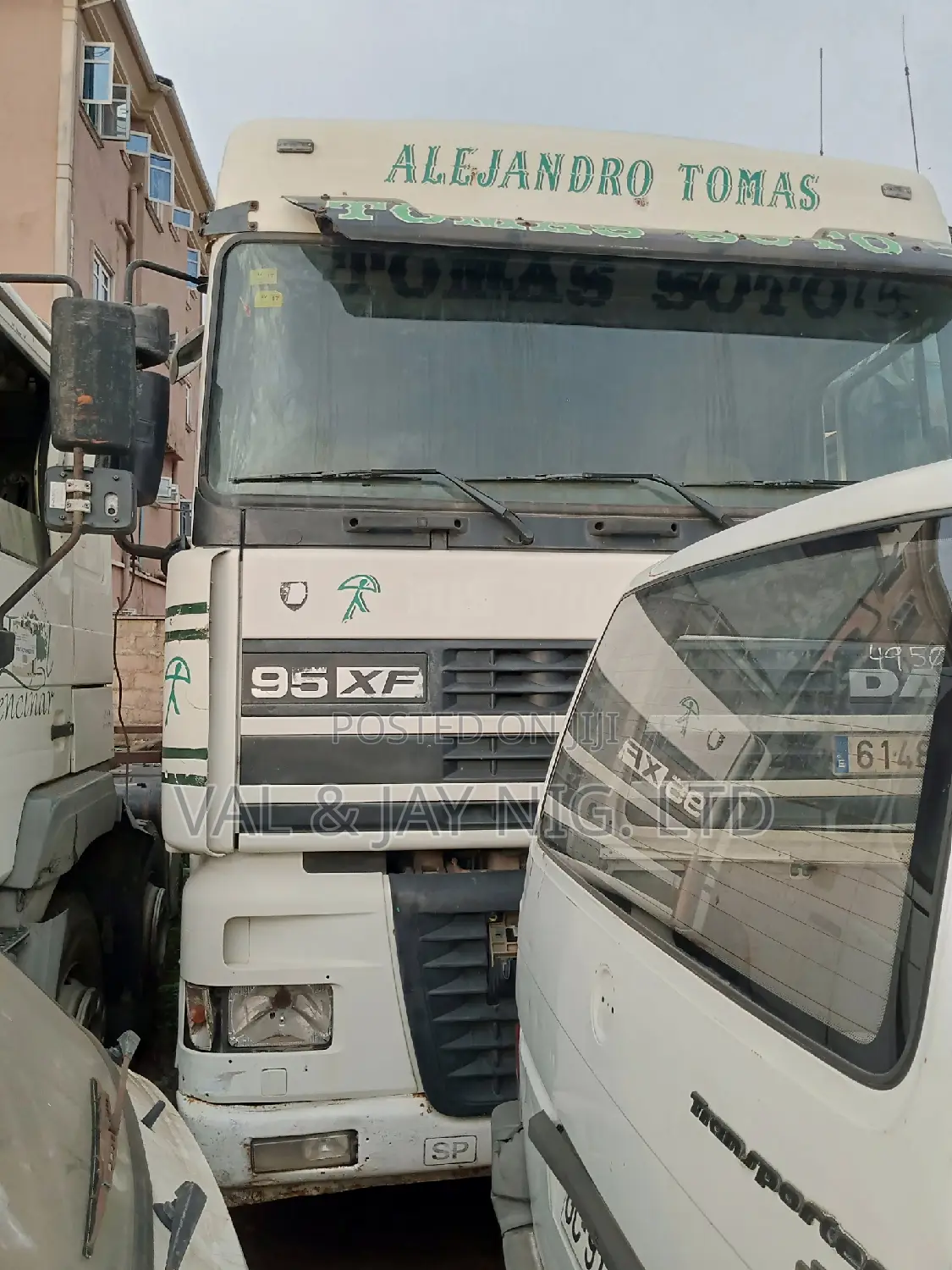 DAF Xf95 (480hp) - Container Body Truck - Direct Tokunbo