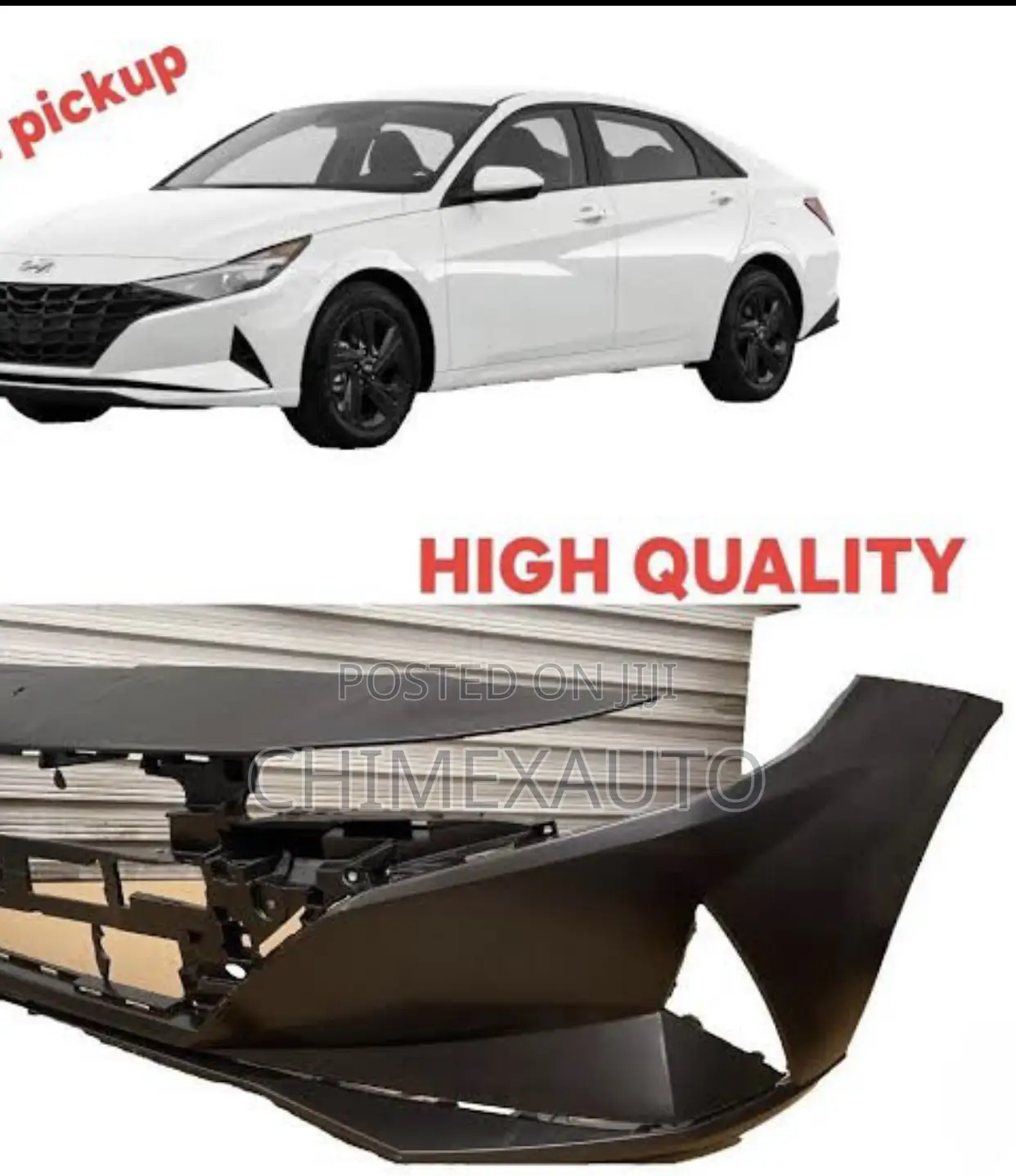 Replacement Front Bumper Cover Fit 2021-2023 Hyundai Elantra