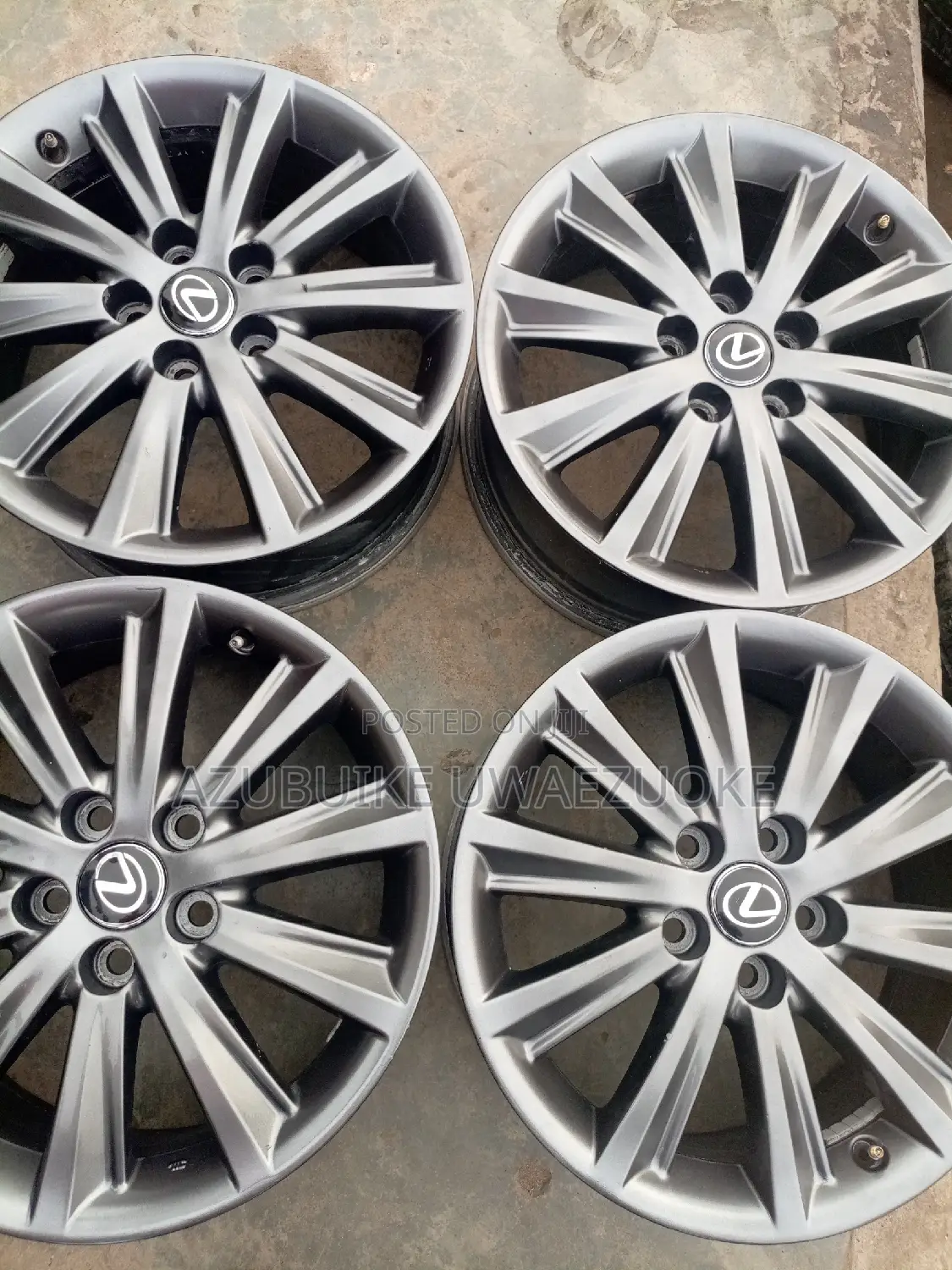 17"Rims Lexus Es-350