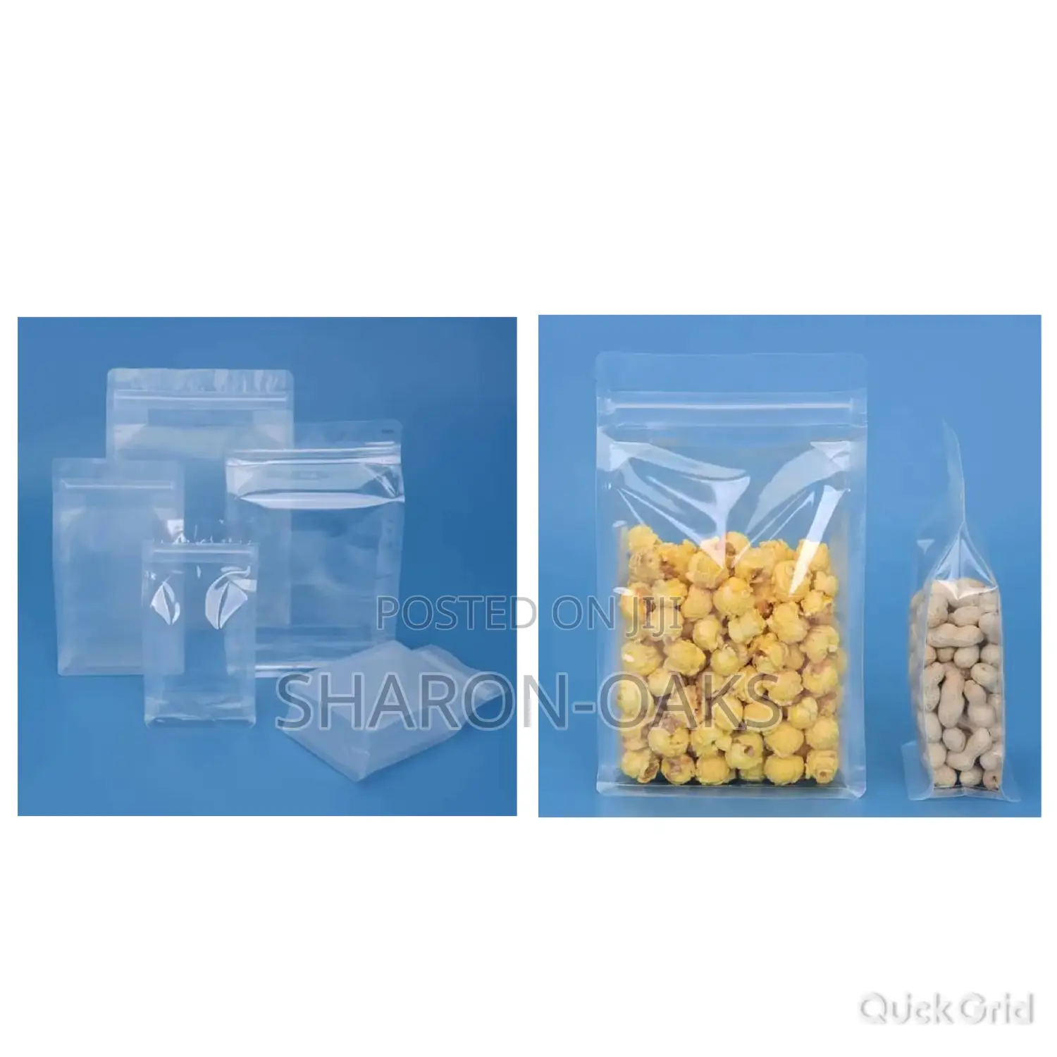 50pcs Gusset Pouch 16x26cm
