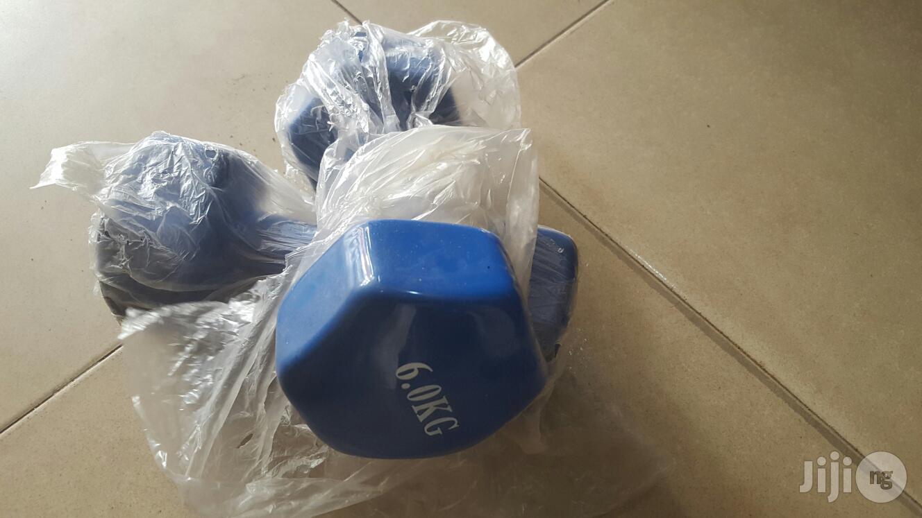 6kg Coated Dumbbell