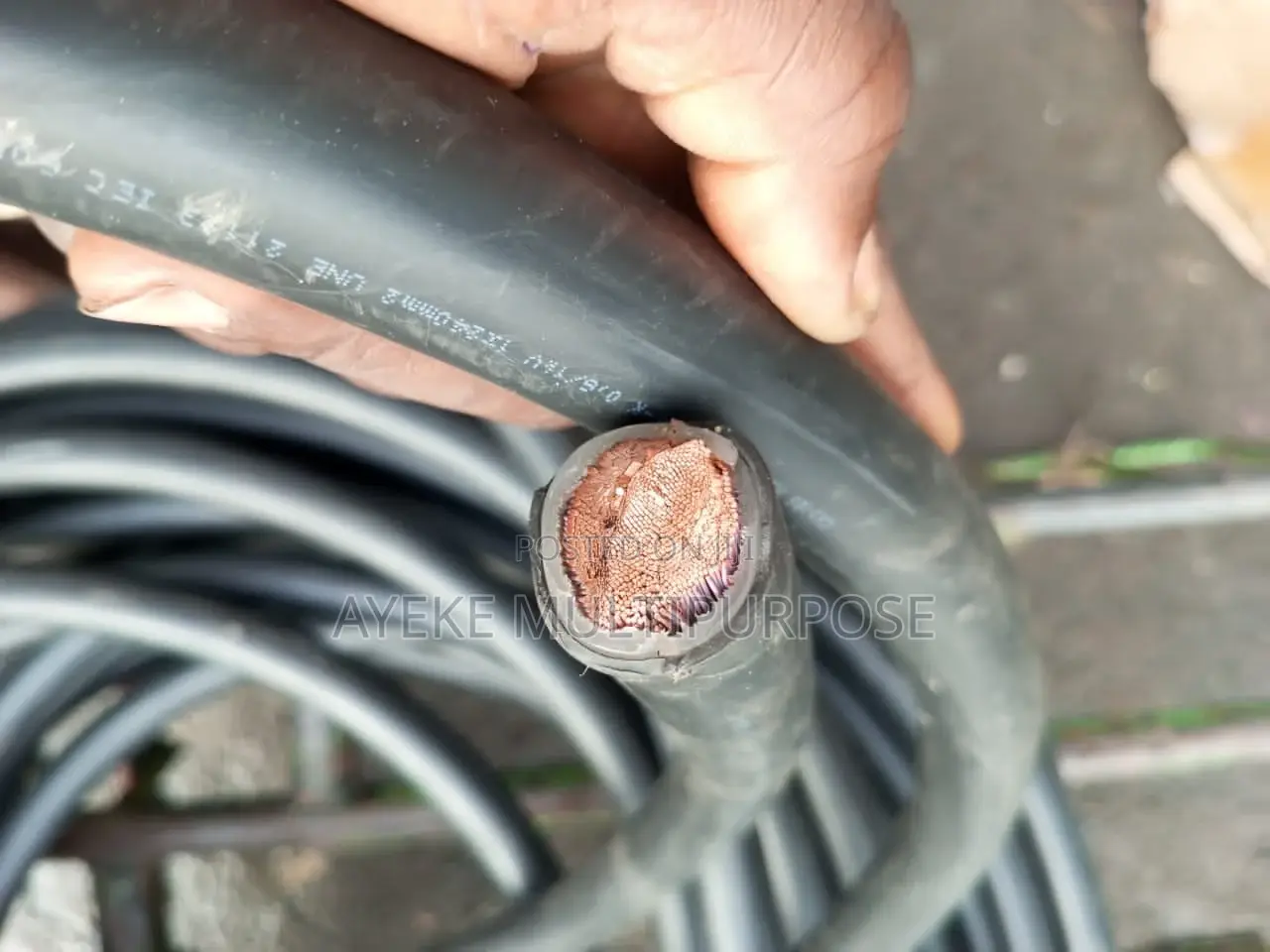 240mm2 Single Flexible PVC Cable
