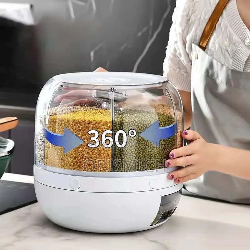 Dry Grains Food Storage Dispenser