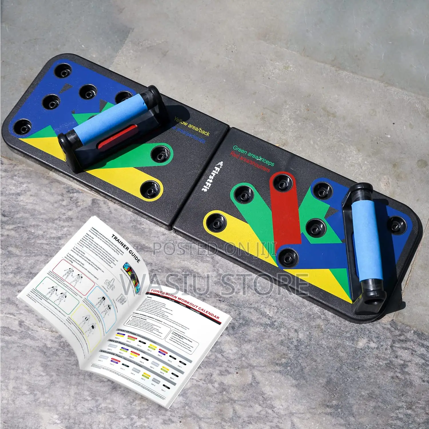 Push Up Board For Fitness Body Build Work Out Gym Exercise