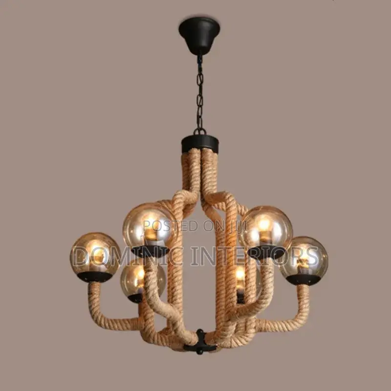 Wrought Iron Led Chandelier