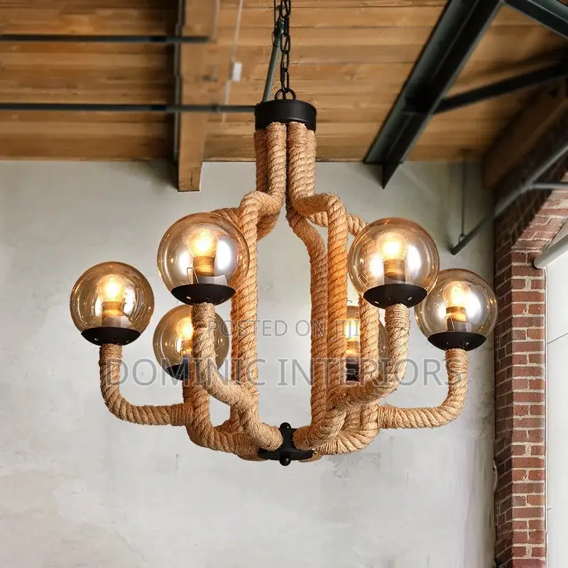 Wrought Iron Led Chandelier
