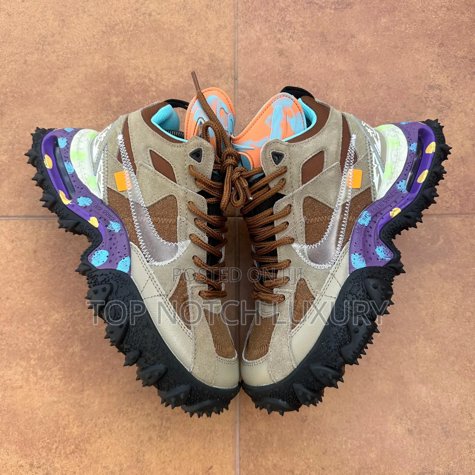 *Nike Air Terra Forma X Off White Archaeo Brown*