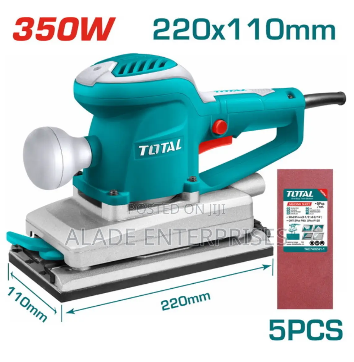 Finishing Sander 350W (Tf1302206) Total