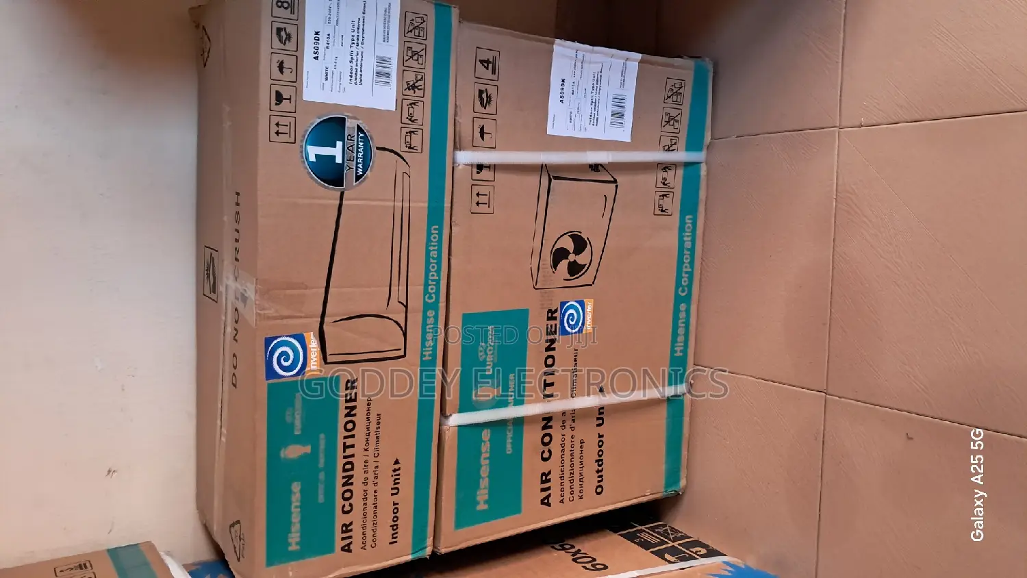Hisense Inverter Ac 1hp 1year Warranty