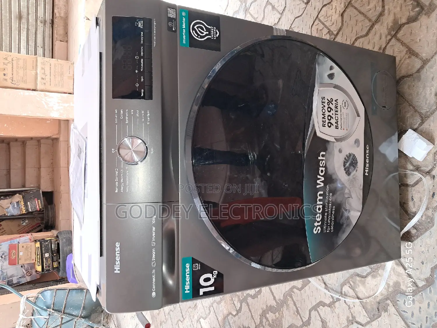 Hisense Automatic Washing Machine Inverter 10kg