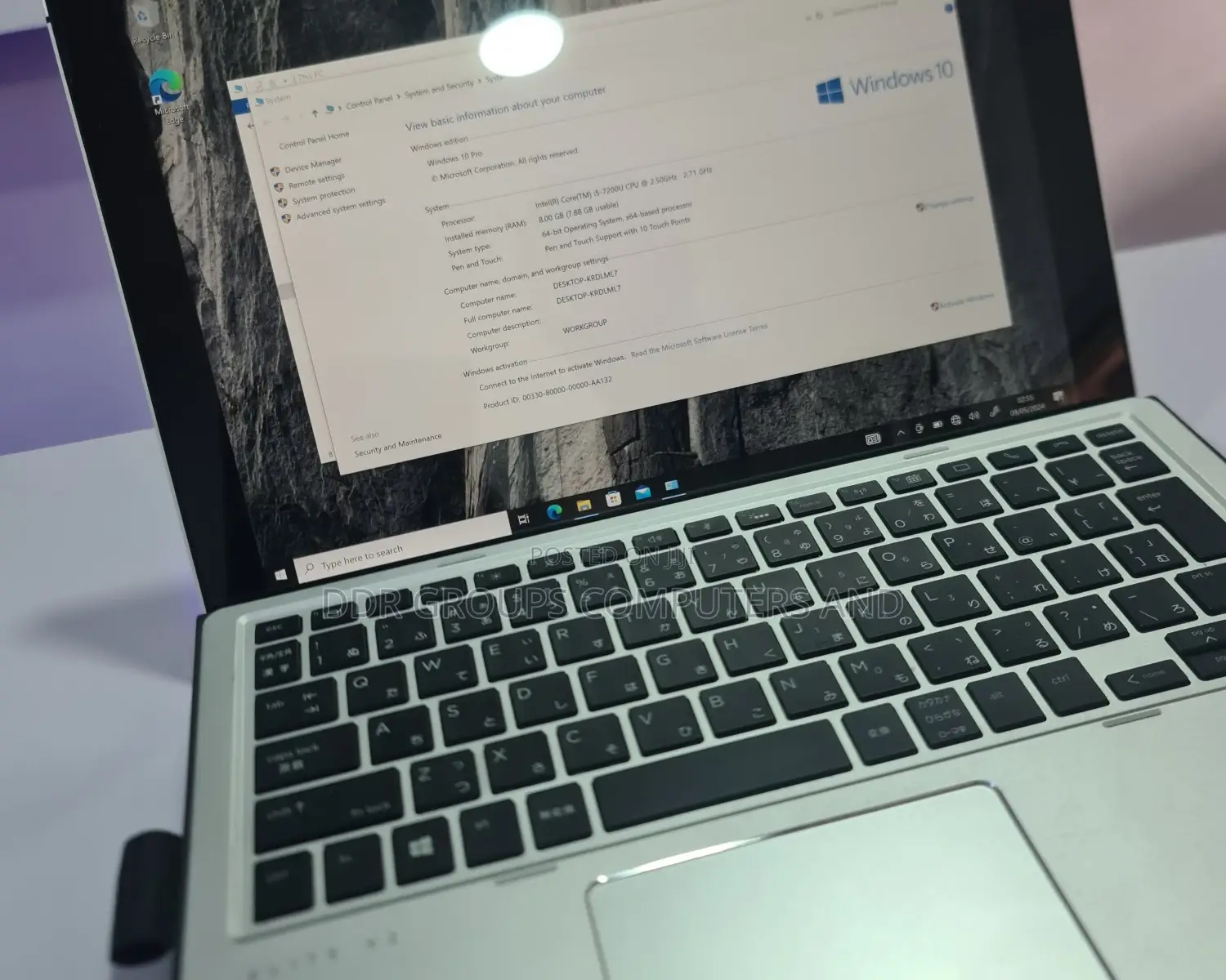 Laptop HP Elite X2 1012 G2 8GB Intel Core i5 SSD 256GB