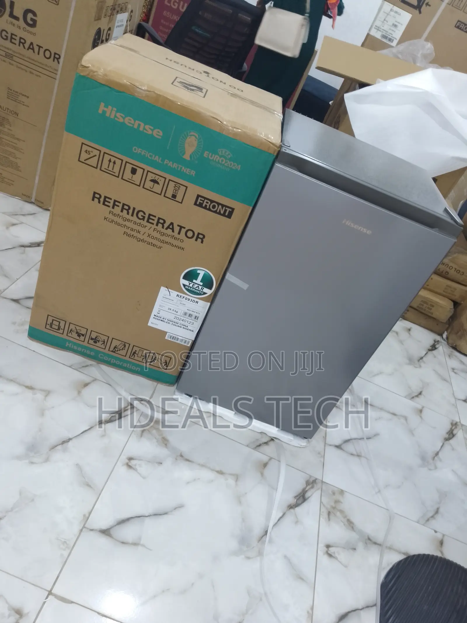 Noiseless Hisense Ref093dr 90L Refrigerator