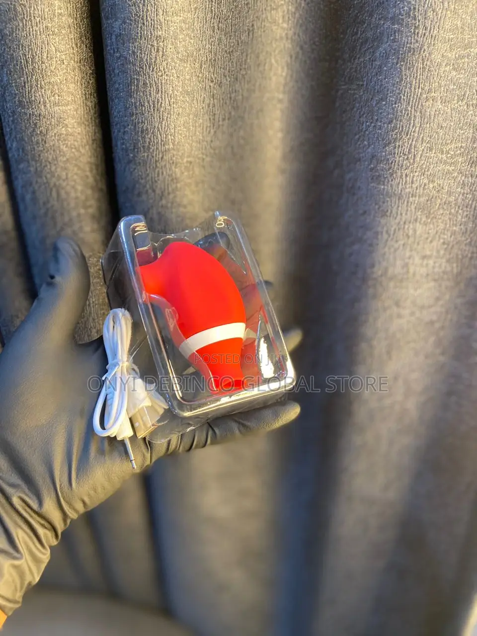 Silicone Clitoris Licker + Sucker Two Way Toy