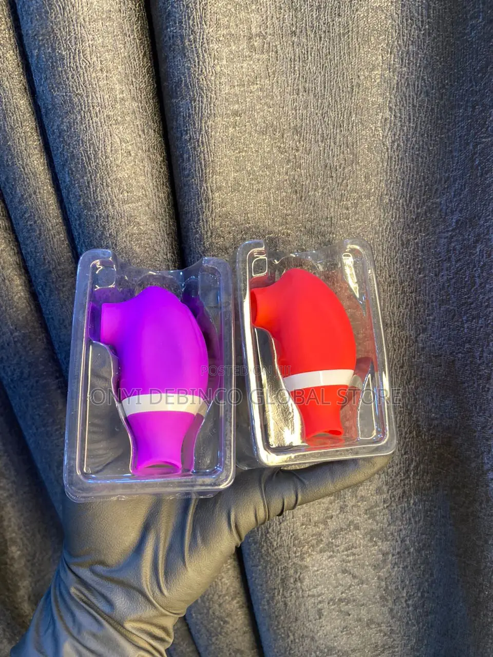Silicone Clitoris Licker + Sucker Two Way Toy